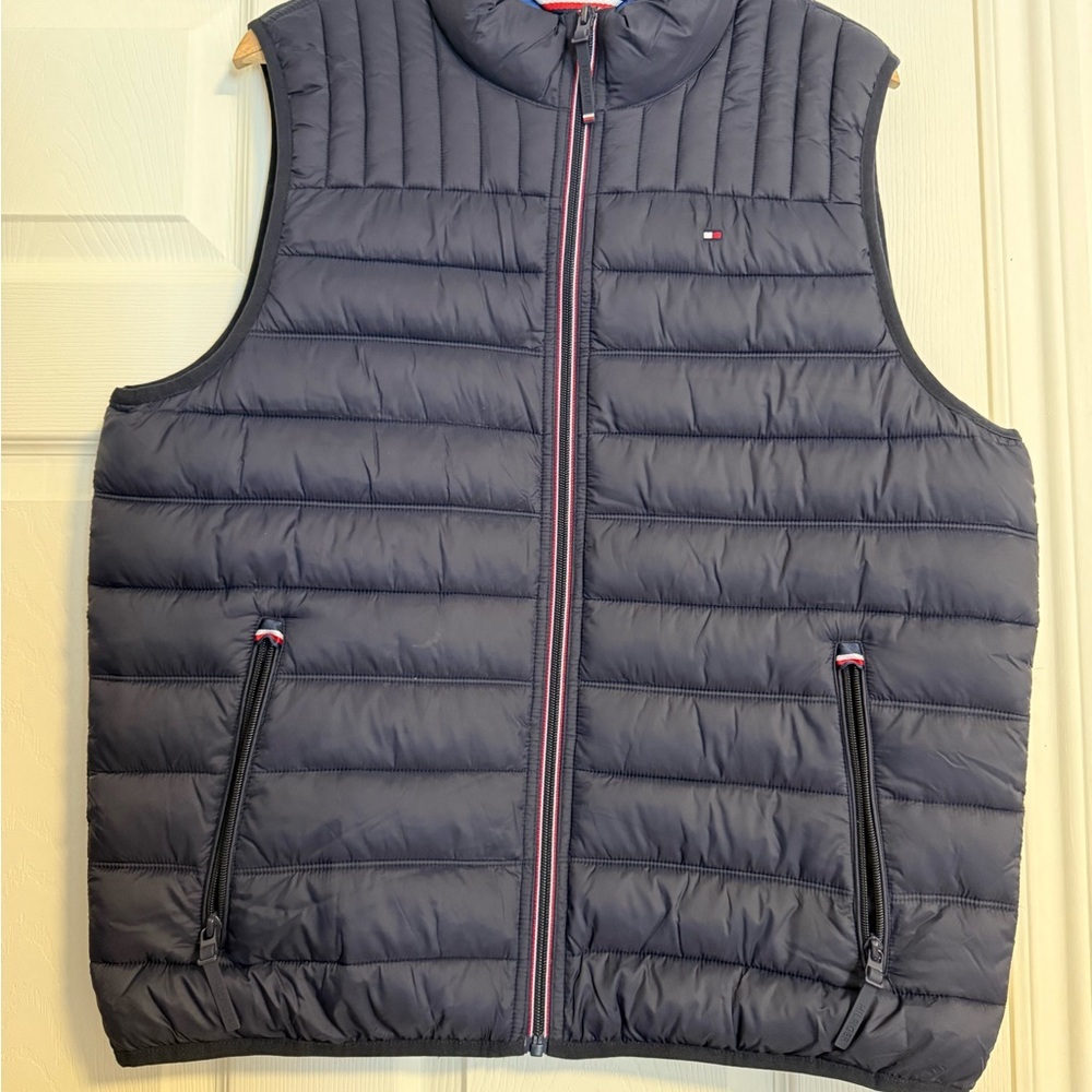 Tommy Hilfiger Dark Blue Quilted Vest